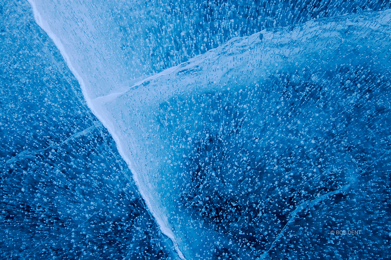 Ice Fracture #9 Ice fracture.